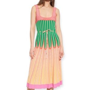 Forte_Forte 'Happy Sun' Knit Midi Dress